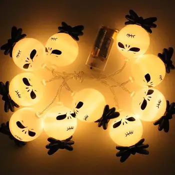 1,5 m Halloween LED Lámpa String Aranyos Rajzfilm Szellem Lámpa String Boldog 2023 Halloween Party Dekoráció, Otthon a Gyerekek Javára