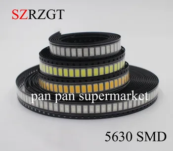 1000pcs 0,5 W 1/2W 5630 / 5730 LED Meleg / Fehér Piros Zöld Kék Sárga / UV SMD LED Chip Kukorica Izzó Lámpa Dióda