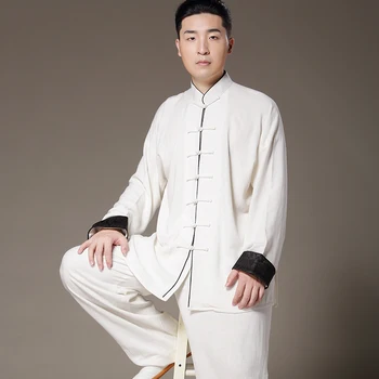 2021 Unisex wing chun kung fu, tai chi egységes hagyományos Kínai ruházat harcművészeti meghatározott Ingyenes szállítás