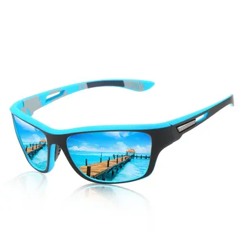 2021 Vintage Férfi Polarizált Napszemüveg Férfi Szabadtéri Sportok Szélálló Homok Goggle Klasszikus Vezetési napszemüvegek UV-Védelem