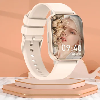 2023 Új Smartwatch A Nő Okos Órák Női Rose Gold Karóra I68 Bluetooth Hívás Fitness Órát Android IOS IPhone