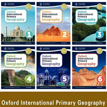 3books Oxford Nemzetközi Elsődleges Földrajz Diák Könyv 123/456 Tankönyv Gyerekek angol Tanulás