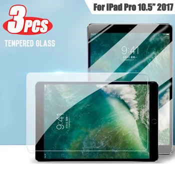 3pcs 9H Edzett Üveg kijelző Védő fólia iPad Pro 10.5