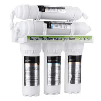 6 Szakasz Ultraszűrés Vízszűrő Rendszer Haza Konyhai Csaptelep Légtisztító Ivóvíz Szűrő Háztartási Ultraszűrés