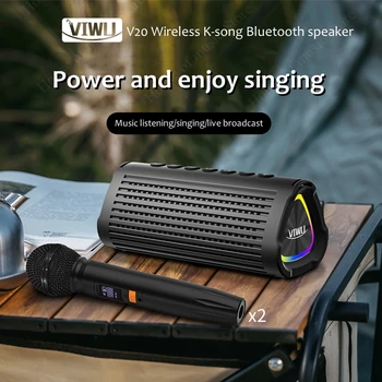 85W új, Nagy teljesítményű Élő Éneklés hangkártya Hangszóró Beltéri, mind Kültéri Hangos Mélynyomó TWS Vezeték nélküli Karaoke Bluetooth Kihangosító