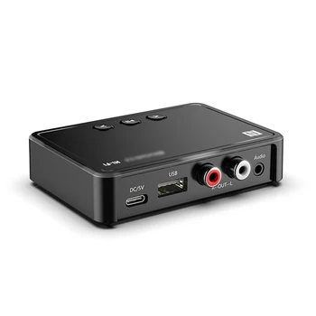 A Bluetooth-Kompatibilis Streaming Rendszer Vevő Otthoni Sztereó USB-Audio Vezetékes Fejhallgató Okos Erősítő Adapter Tartozékok