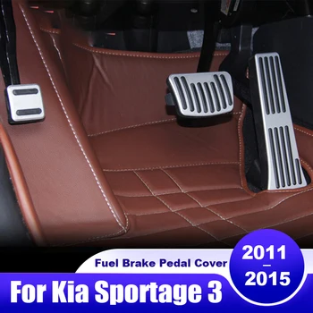 A Kia Sportage 3 R 2011 2012 2013 2014 2015 Autó Gyorsító a fékpedált, Fedezze Párna csúszásmentes Párna Alumínium Kiegészítők