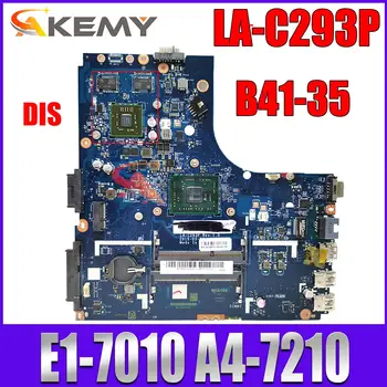 A Lenovo B41-35-Ös Alaplap LA-C293P ( a CPU-E1-7010 A4-7210 ) notebook Alaplap DDR3 100% - os teszt OK