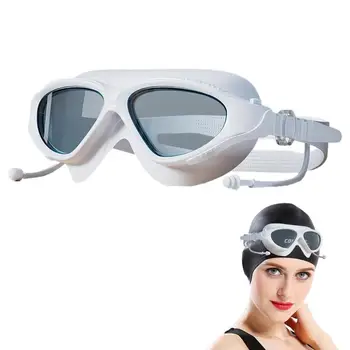 Anti-Köd Szemüveg Női Védőszemüveg Úszás Anti-UV-Medence Védőszemüveg Puha Keret Tisztán Látás A Tenger Szörfözés Szabadtéri