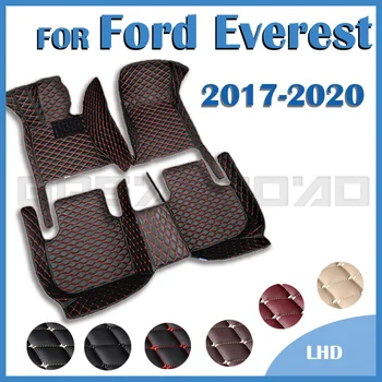 Autó Szőnyeg Ford Everest Öt Helyet 2017 2018 2019 2020 Egyéni Auto Láb Párna Autó Szőnyeg Fedél Belső Accessor