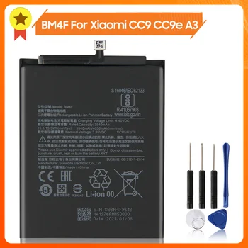 BM4F Telefon Akkumulátor Xiao Mi CC9 CC9e CC9 E BM4F Mi A3 Xiaomi A3 4030mAh Csere MI 9 LITE Akkumulátor