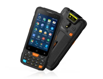 Caribe PL-40L Android Bluetooth Vonalkód-leolvasó Kézi Terminál PDA Készülék RFID Olvasó