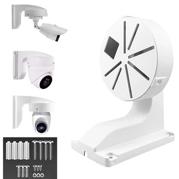 CCTV Biztonsági Kamera Konzol ABS Beltéri Kültéri Fali L-Típus Tartó CCTV Biztonsági Dome IP Kamera Szerelés
