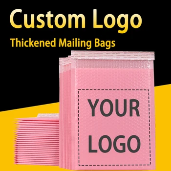 Csomag Csomagolási Buborék Leveleket Boríték Rózsaszín Futár Táska Rose Egyéni Levelezési Táskák Small Business Csomagolóanyagok