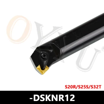 D Típus Fordul Eszköz DSKNR12 S20R-DSKNR12 S25S-DSKNR12 S32T-DSKNR12 DSKNR CNC Belső vágógép Használata SNMG Keményfém Lapkákat