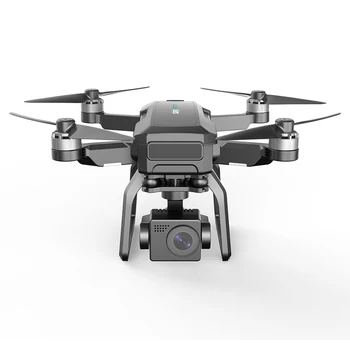 Drón 4K kettős nagy felbontású kamera, 3-tengelyes gimbal légifényképezés brushless motor négy-tengely repülőgép