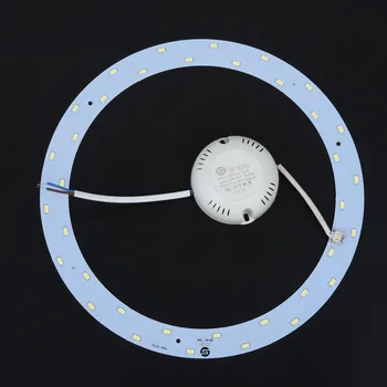 Fény Lemez Dekoratív Kör Alakú 5730 LED Panel Mennyezeti világítótestek Tábla Lemez 12/15/18W Stílusos Design