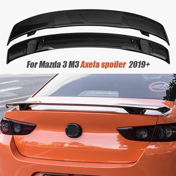 Fényes Fekete Színű Ajak A Mazda 3-As Axela Légterelő 4 ajtós Sedan 2019 2022 2021Rear Csomagtartóban Racing Szárny ABS Műanyag Autó Tartozékok