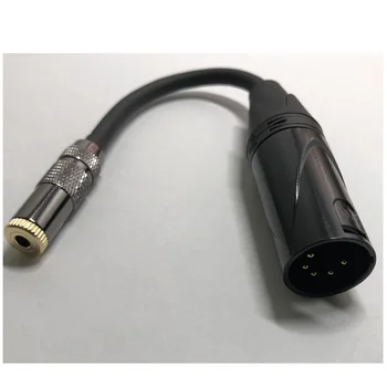 HIFI Férfi 5 Pin-XLR Egyensúly 3,5 mm-es Női Audio Kábel DAC Színpadon, Fejhallgató, XLR Adapter Kábel