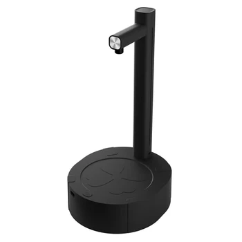 Hordozható Intelligens Asztali Elektromos Víz Adagoló Üveg Csövű Gallon Szivattyú USB Automatikus Ivóvíz Gép Fekete