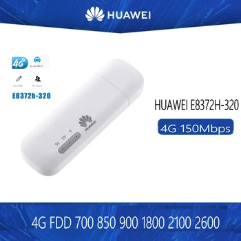 Kártyafüggetlen Huawei E8372h-320 e8372 Lesz LTE Univerzális USB MODEM 4G WIFI Mobile 4g usb lte b28