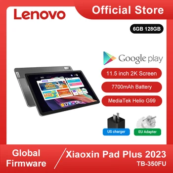 Lenovo Xiaoxin Pad Plusz 2023 11.5 Hüvelyk 2K Képernyő Helio G99 6 GB 128 GB Tablet 120Hz 400nits Android12 7700mAh Lenovo Tab Plus 2023