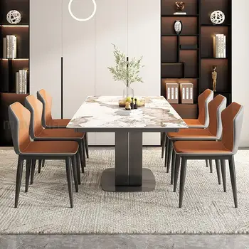 Luxus Világos Étkező Asztal Modern Multifunkcionális Fényes Behúzható Téglalap Alakú Kis Lakás Összecsukható Bútorok Étkező