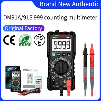 MESTEK Intelligens multiméter DM91A/DM91S multiméter 9999 számít smart auto range teszter multimetre több méter multitester