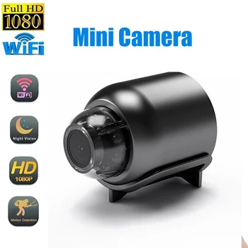 Mini Kamera, Wifi Vezeték nélküli Kamera Videó Hangrögzítő éjjellátó mozgásérzékelés Felügyeleti HD 1080P Security Monitor