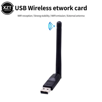 Mini USB WiFi Adapter 150Mbps Vezeték nélküli Hálózati Kártya LAN Wi-Fi Vevő Dongle Antenna 802.11 b/g/n PC-Windows