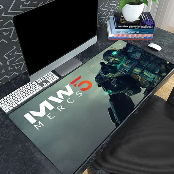 Nagy Egér Pad MechWarrior 5 Játék Tartozékok Asztal Protector Xxl Számítógép Asztalok Gamer Billentyűzet Szőnyeg Mousepad Mause Pc Párna