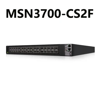 NVIDIA Mellanox MSN3700-CS2F Onyx Rendszer Spektrum-2 100GbE 1U Nyitva Ethernet Kapcsoló 32x100GbE QSFP28