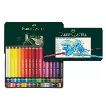 Németország Faber-Castell 12&24&36&60&120 Akvarell Ceruza Zöld Doboz