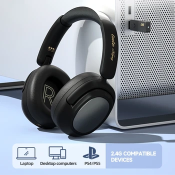 Szakmai Zene Bluetooth Fejhallgató A PS4 PS5 Xbox, PC, Mobil, Vezeték nélküli/Vezetékes Aktív zajszűrő Bass Gaming Headset