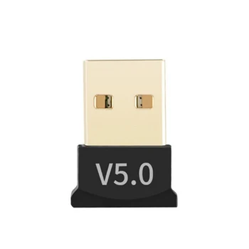 USB Adapter adatátviteli Műanyag Magas Érzékenység Dongle Hordozható Bluetooth-kompatibilis 5.0 Audio Receiver PC Hangszóró