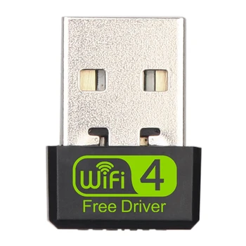 USB-s Wifi Adapter, 150Mbps Egyetlen Zenekar 2.4 G Wireless Adapter, Mini Vezeték nélküli Hálózati Kártya, Wifi Dongle Laptop/Asztali/PC-n, Na