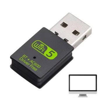 Usb Wifi Vezeték nélküli Kártya 600M 2.4/5G USB Dongle Wlan Adapter Kártya