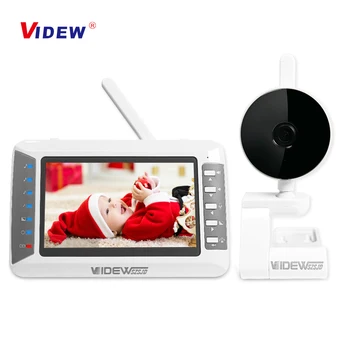 VIDEW 1080P Baba Monitor HD Kamera 4.3 Hüvelykes Képernyő IR éjjellátó Biztonsági Kamera kétirányú Audió Baba Kamera