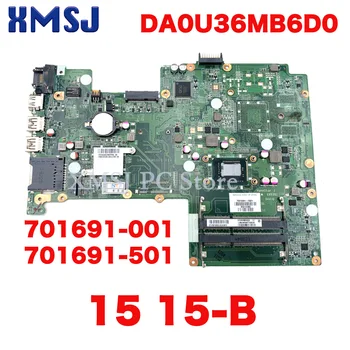 XMSJ 701691-001 701691-501 DA0U36MB6D0 A HP Pavilion 15 15-B Laptop Alaplap SJTNV HM70 DDR3 alaplap Teljes Teszt