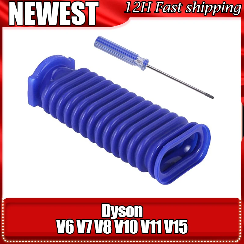 A Dyson V6 V7 V8-As V10 V11 Puha Bársony Görgős Szívófej Kék Tömlő Csere, Takarítás Porszívó Tartozékok Alkatrészek