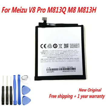 ÚJ, Eredeti 3.8 V 3100mAh BA813 Akkumulátor Meizu V8-as Pro M813Q M8 M813H Mobil Telefon
