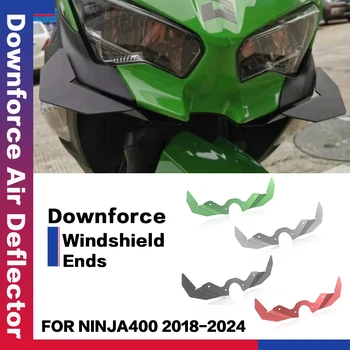 Új, Motoros Alumínium Kiegészítők Leszorító Levegő Terelőlap A KAWASAKI Ninja 400 Ninja400 2018 2019 2020 2021 2022 2023 2024